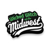 Wicked Witch of the Midwest Text Sticker - United State of Indiana
