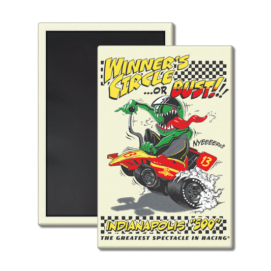 Winner's Circle or Bust Magnet