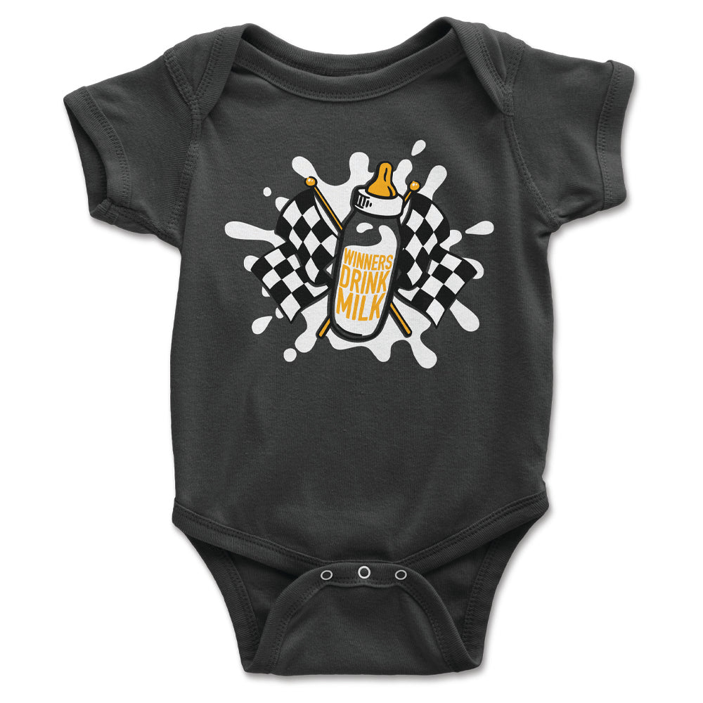 Winners Drink Milk Onesie - United State of Indiana
