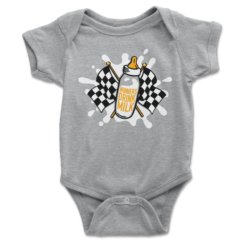 Winners Drink Milk Onesie - United State of Indiana