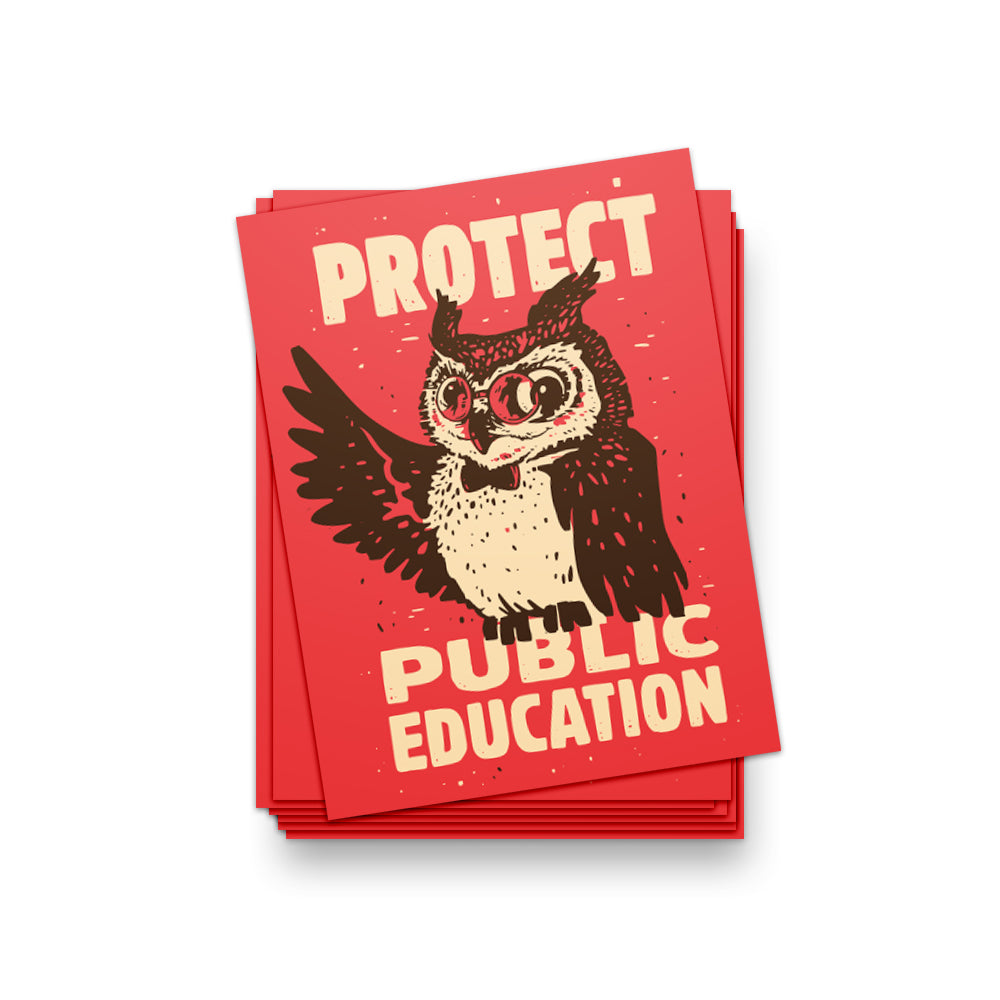 Wise Owl Sticker - United State of Indiana