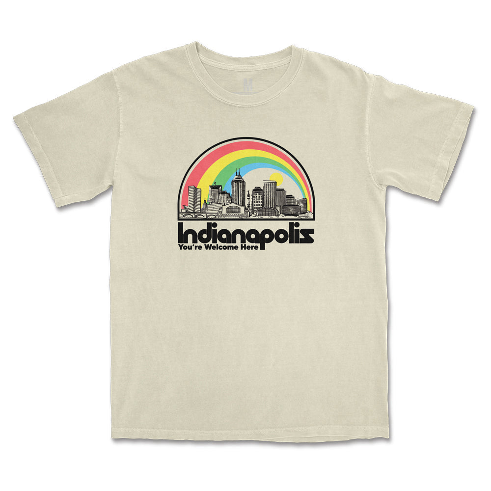 You're Welcome Here Tee - United State of Indiana