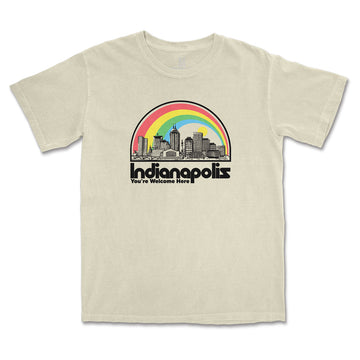 You're Welcome Here Tee - United State of Indiana