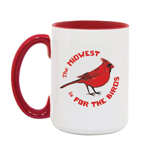 Midwest is for the Birds Mug - United State of Indiana