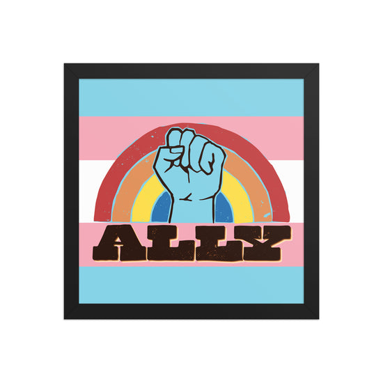 Ally Fist Poster - United State of Indiana