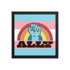 Ally Fist Poster - United State of Indiana