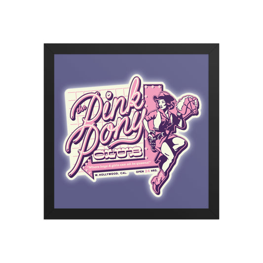 Pink Pony Club Poster - United State of Indiana