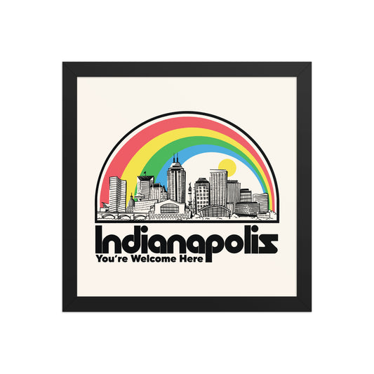 You're Welcome Here Poster - United State of Indiana