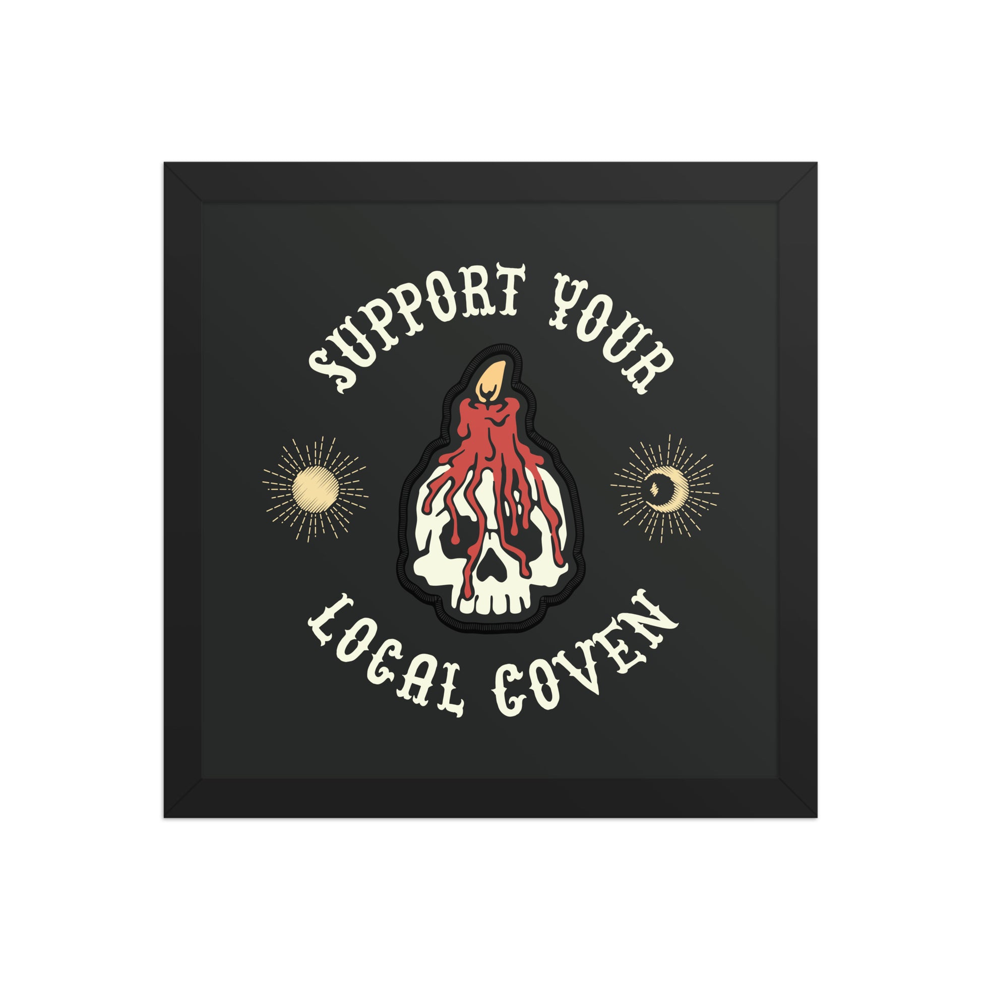 Support Your Local Coven Poster - United State of Indiana