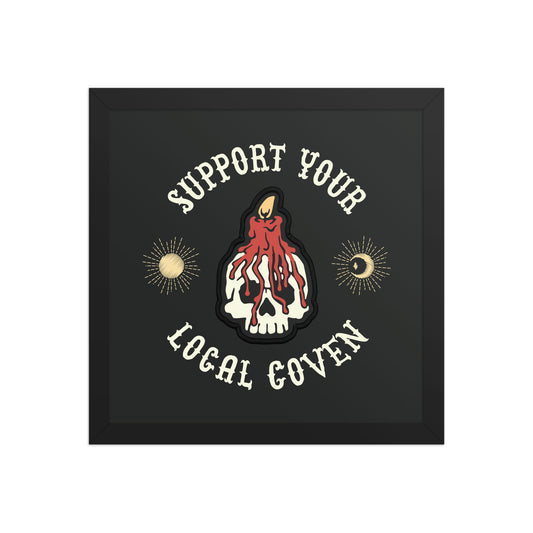 Support Your Local Coven Poster - United State of Indiana