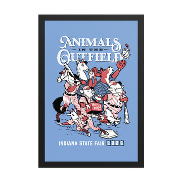 Animals in the Outfield Poster