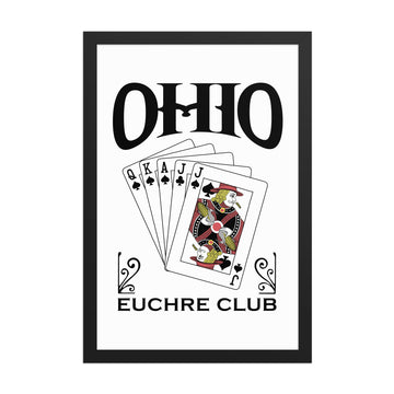 Ohio Euchre Club Poster