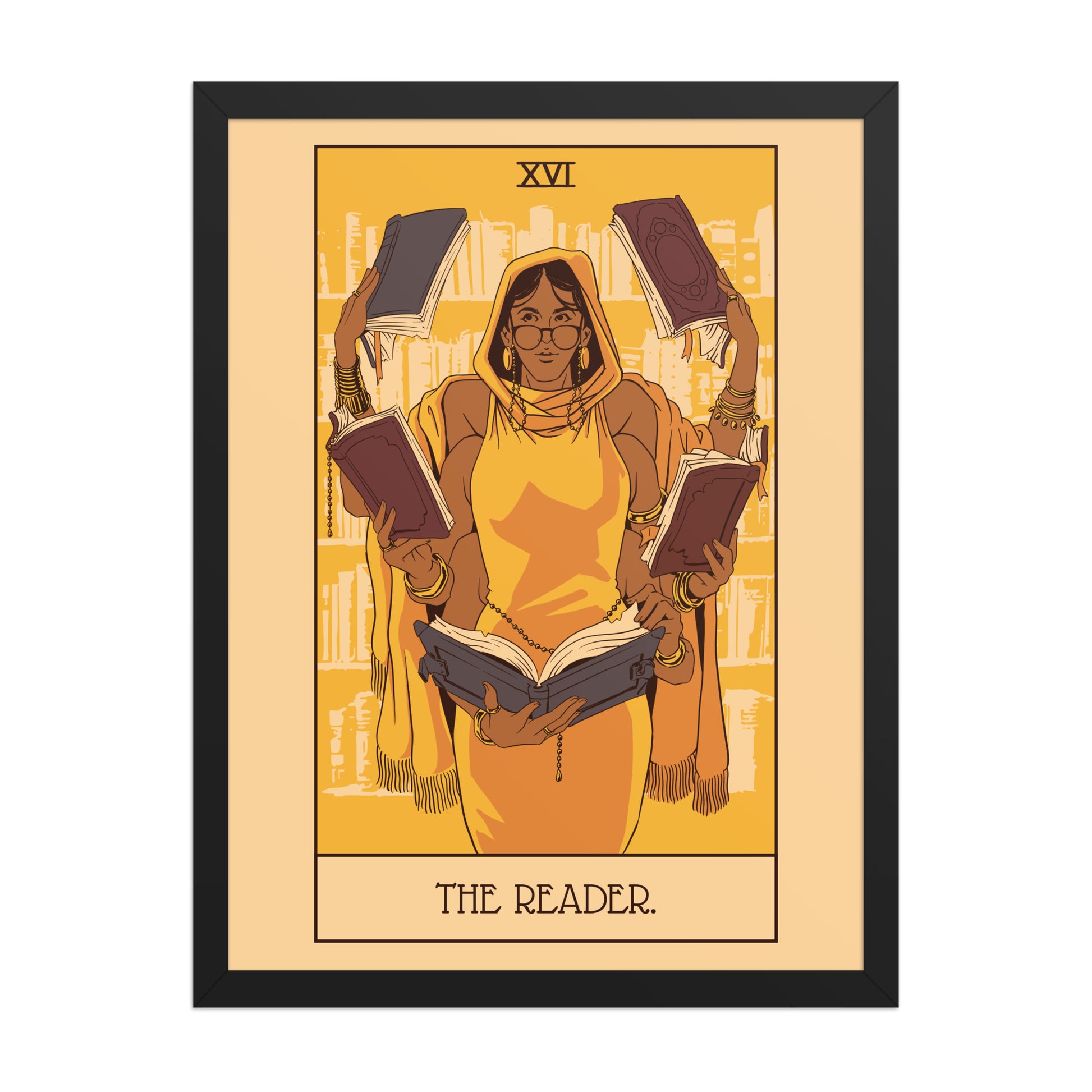 The Reader Poster - United State of Indiana
