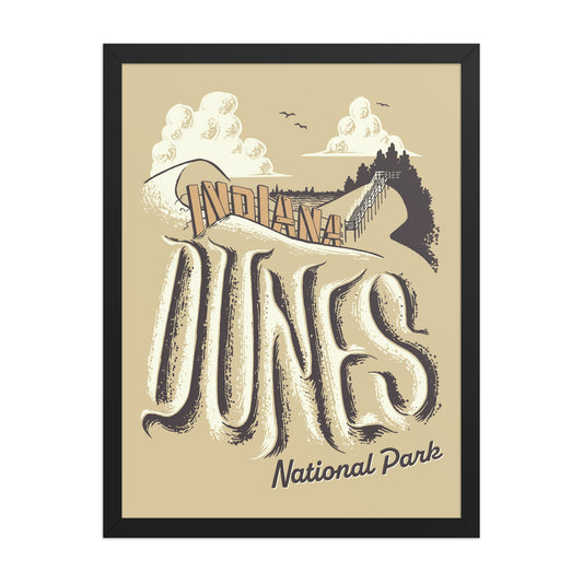 Indiana Dunes National Park Poster - United State of Indiana