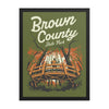 Brown County State Park Poster - United State of Indiana