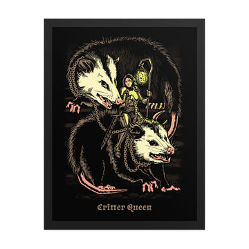 Critter Queen Poster - United State of Indiana