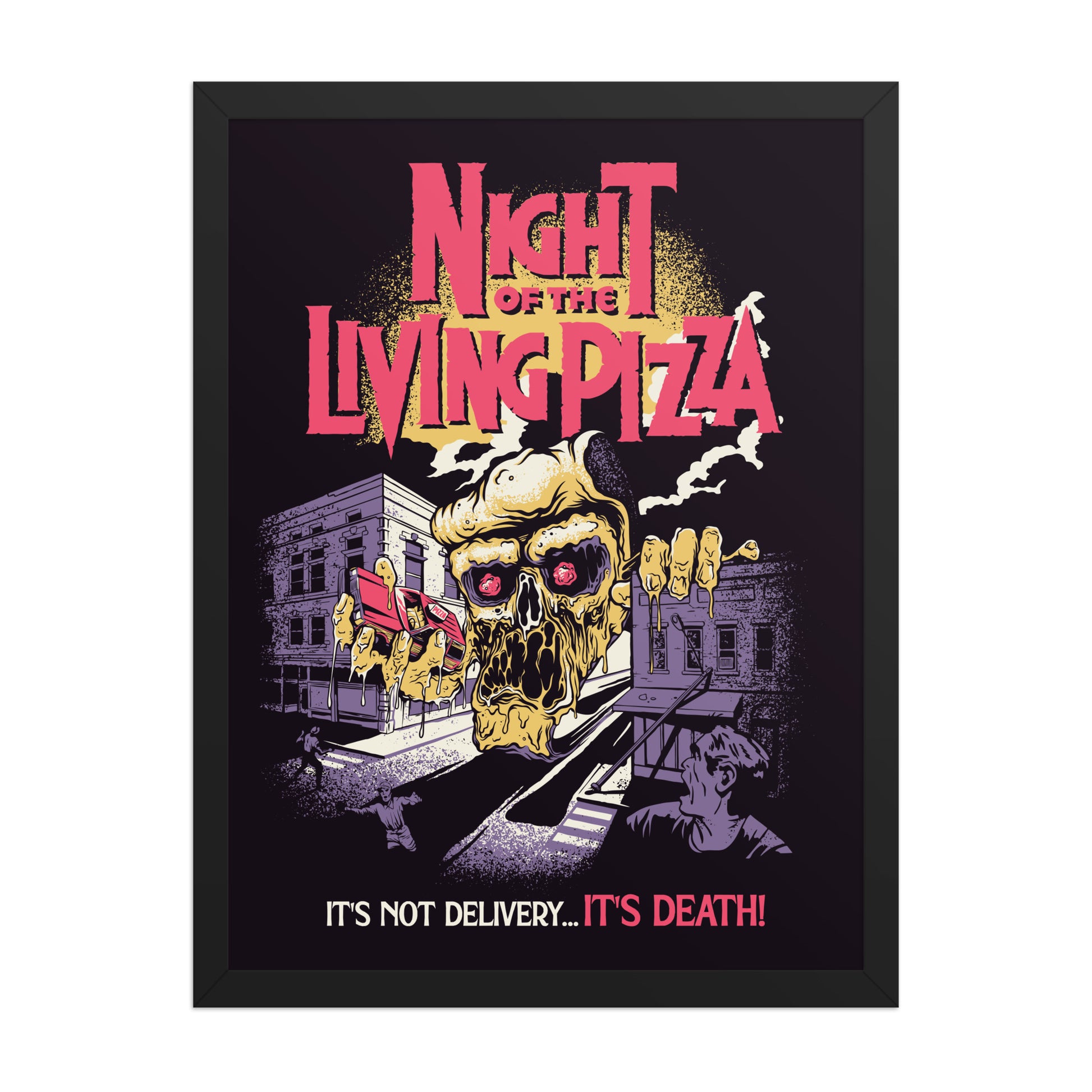 Night of the Living Pizza Poster - United State of Indiana