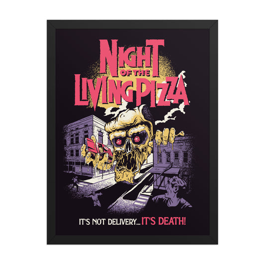Night of the Living Pizza Poster - United State of Indiana