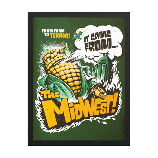It Came From the Midwest Poster - United State of Indiana