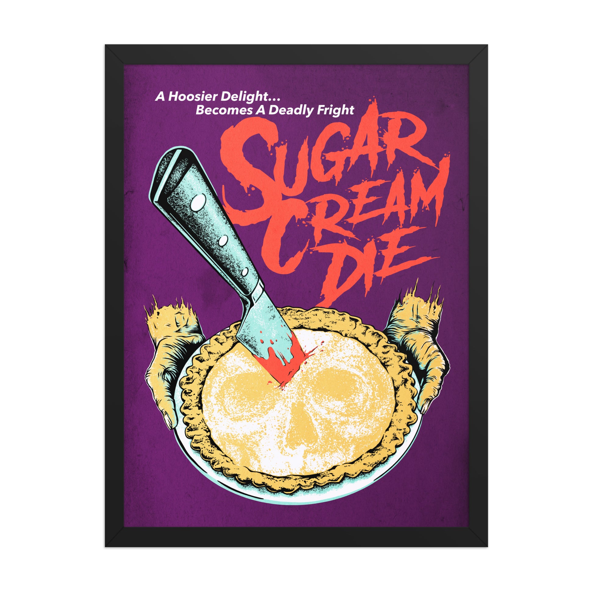 Sugar Cream Die Poster - United State of Indiana