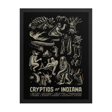 Cryptids of Indiana Poster