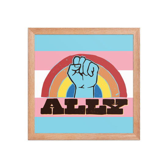 Ally Fist Poster - United State of Indiana