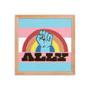 Ally Fist Poster - United State of Indiana