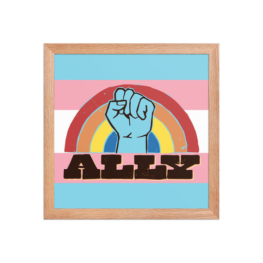 Ally Fist Poster - United State of Indiana