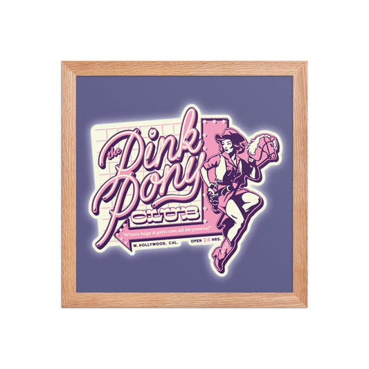 Pink Pony Club Poster - United State of Indiana