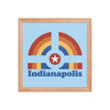 Indianapolis Rainbow Poster - United State of Indiana