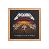 Crossroads of America Metal Poster