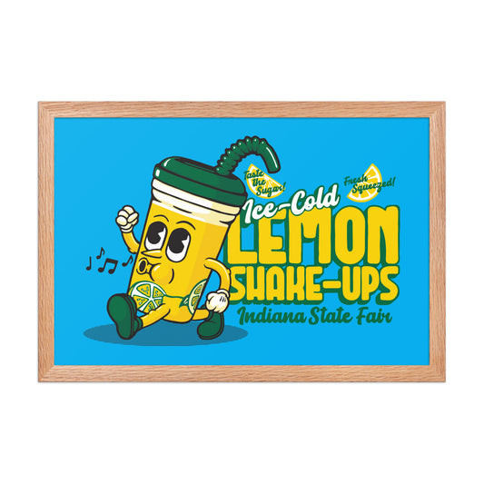 Ice-Cold Lemon Shake-Ups Poster