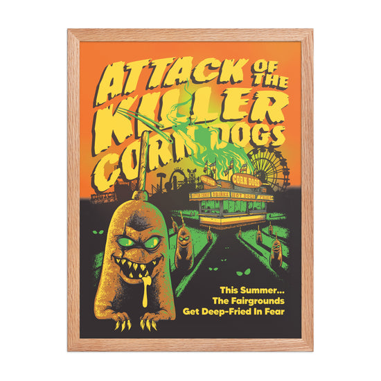 Attack of the Killer Corndogs Poster - United State of Indiana
