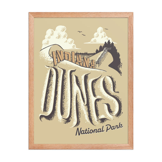 Indiana Dunes National Park Poster - United State of Indiana
