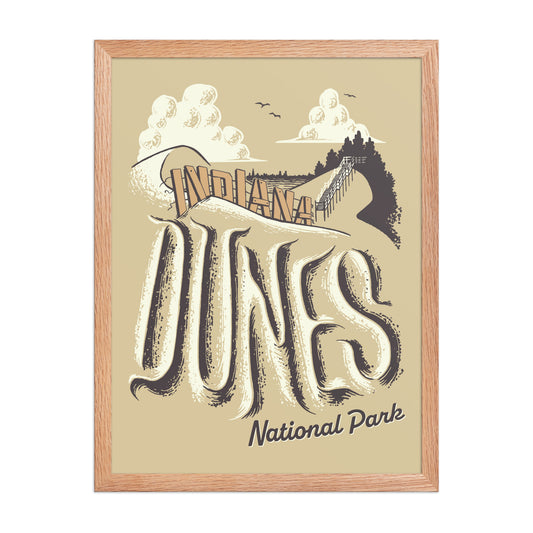 Indiana Dunes National Park Poster - United State of Indiana