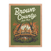 Brown County State Park Poster - United State of Indiana
