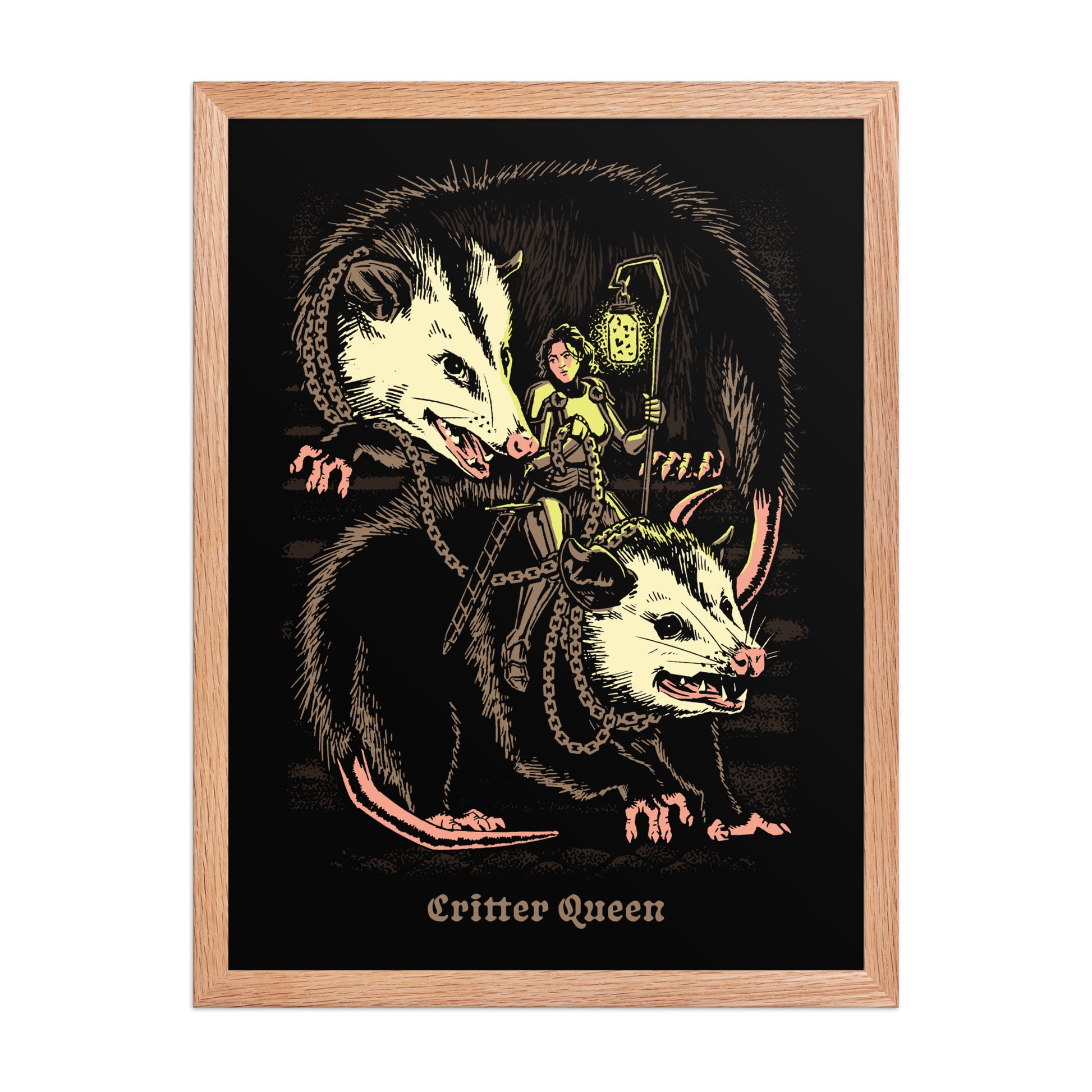 Critter Queen Poster - United State of Indiana