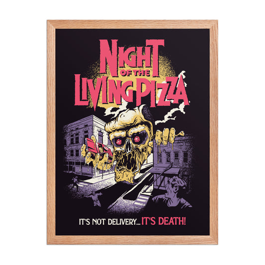 Night of the Living Pizza Poster - United State of Indiana