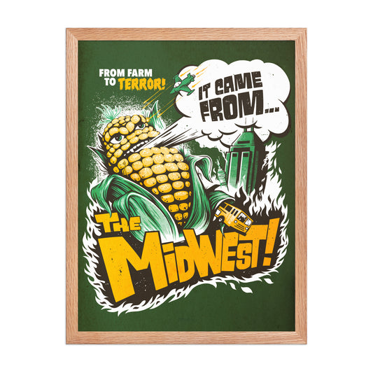 It Came From the Midwest Poster - United State of Indiana