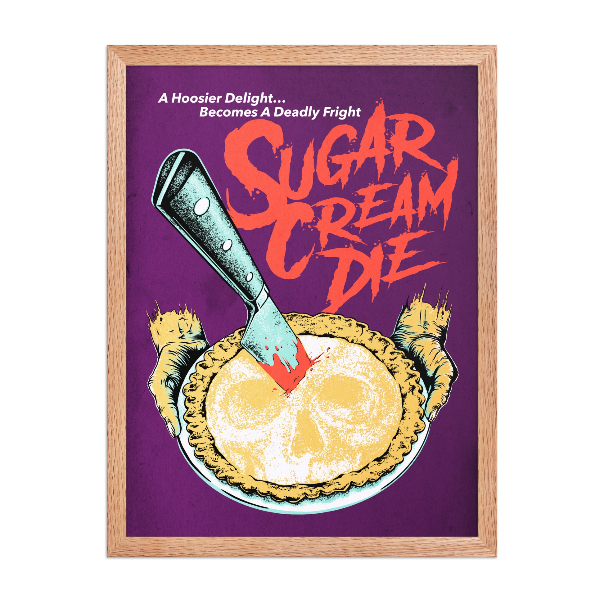 Sugar Cream Die Poster - United State of Indiana