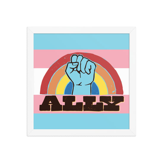 Ally Fist Poster - United State of Indiana