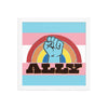 Ally Fist Poster - United State of Indiana