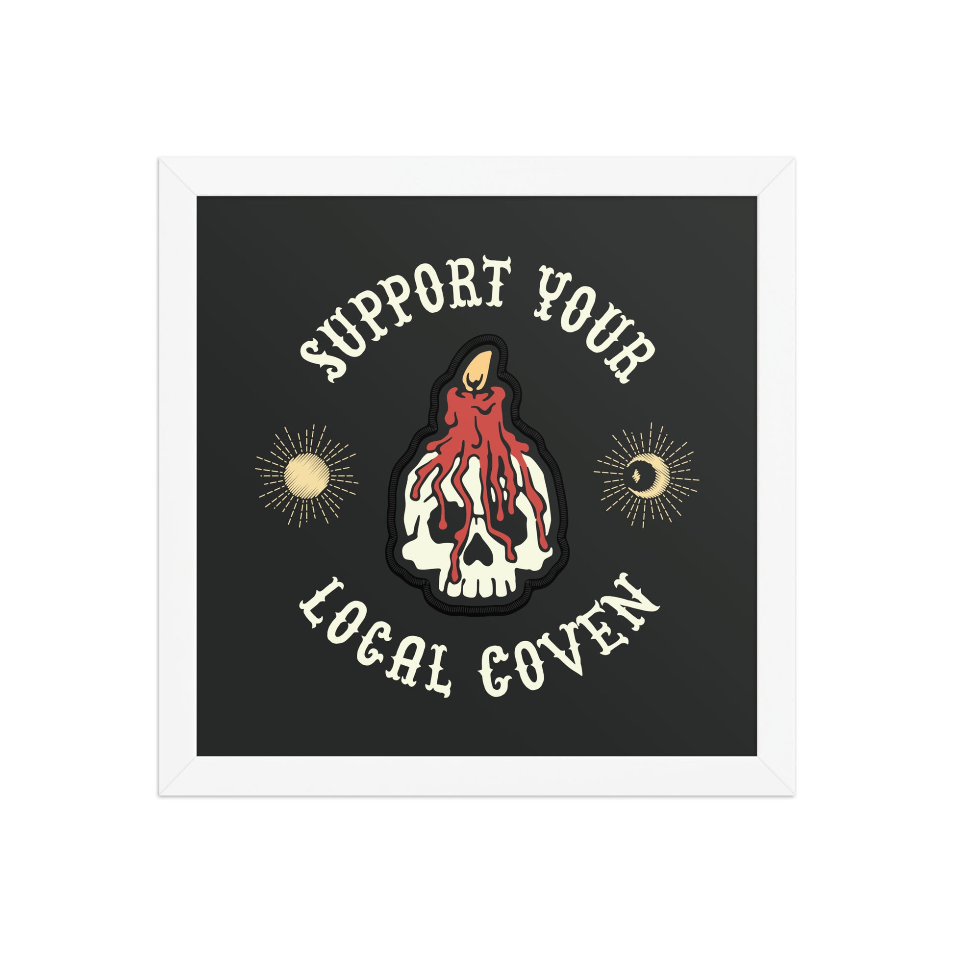 Support Your Local Coven Poster - United State of Indiana
