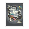 Back Home Again Song Poster - United State of Indiana