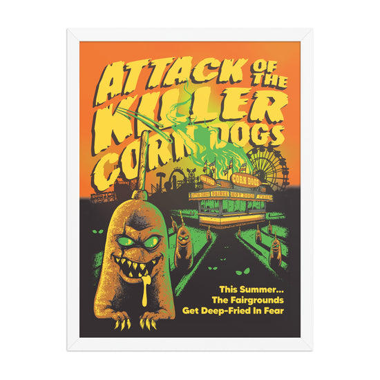 Attack of the Killer Corndogs Poster - United State of Indiana