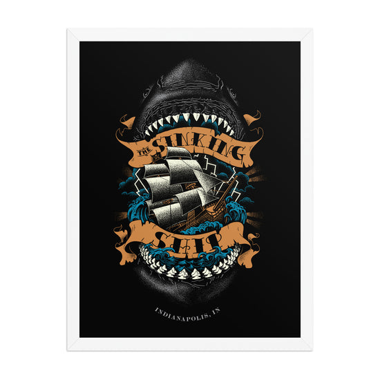 Sinking Ship Poster - United State of Indiana