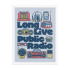 Long Live Public Radio Poster - United State of Indiana