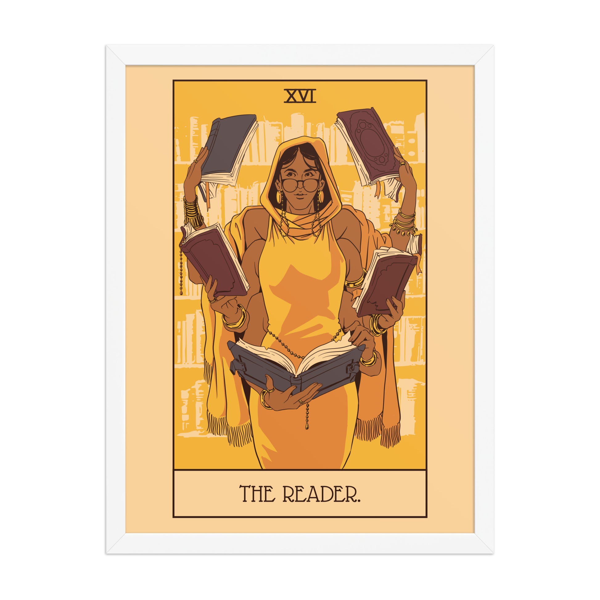 The Reader Poster - United State of Indiana