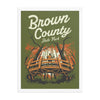 Brown County State Park Poster - United State of Indiana