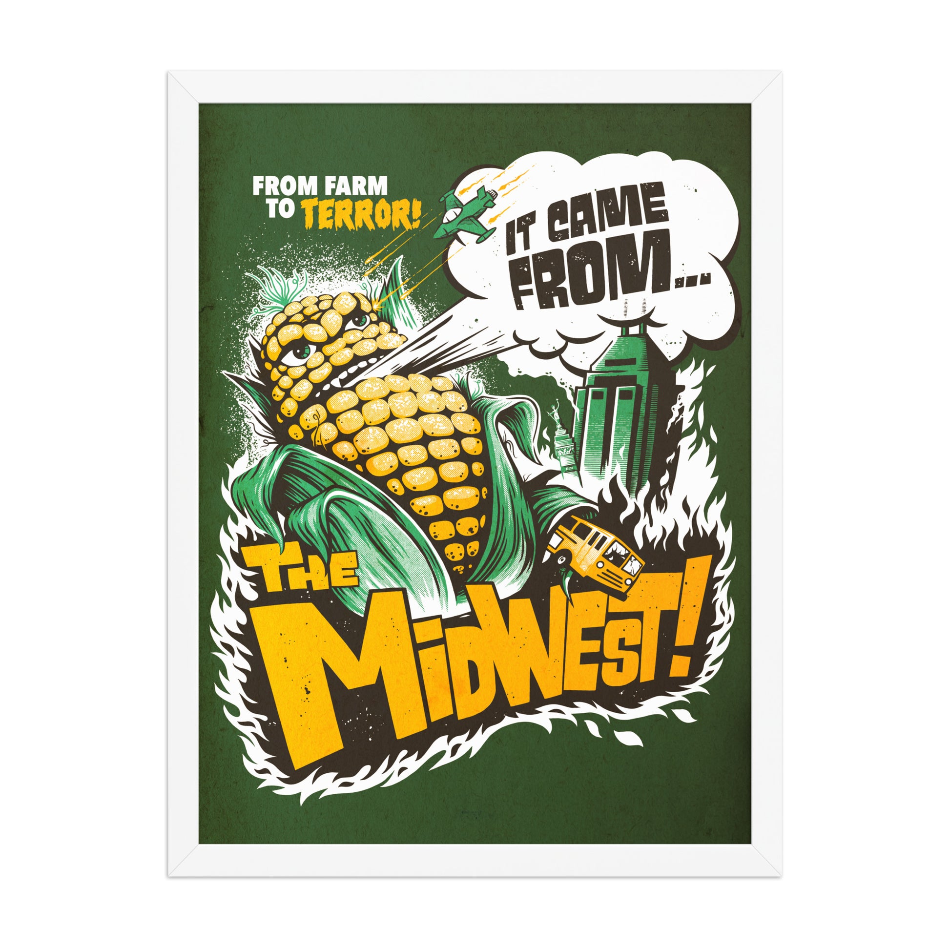 It Came From the Midwest Poster - United State of Indiana
